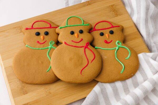 Gingerbread Christmas Snowman